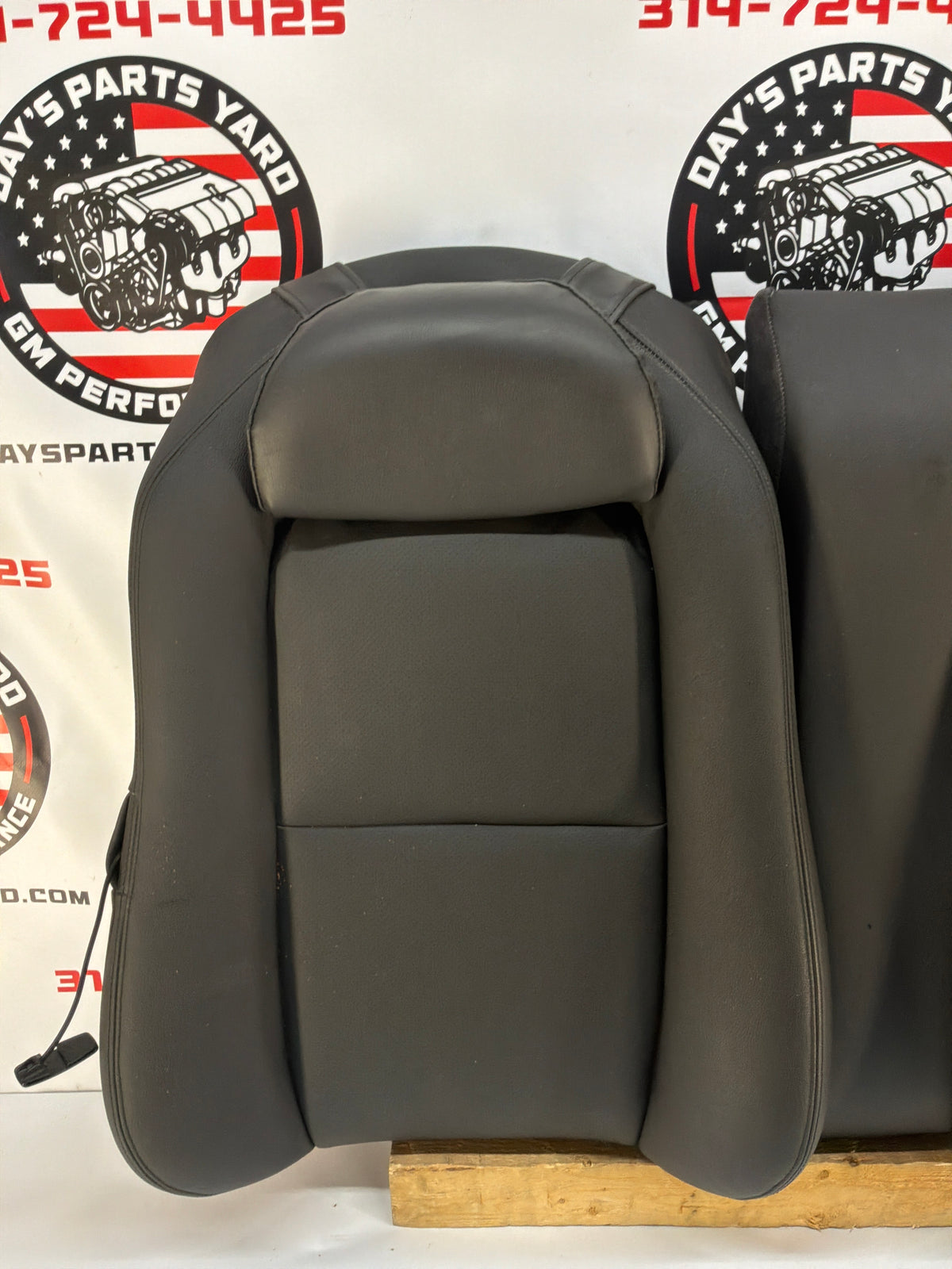 2006 Pontiac GTO Black Leather Front and Rear Seats Set OEM