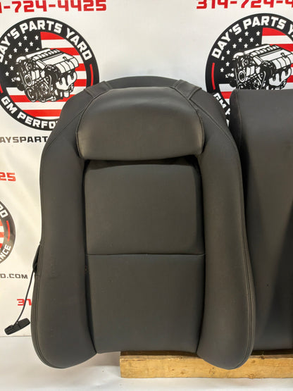 2006 Pontiac GTO Black Leather Front and Rear Seats Set OEM