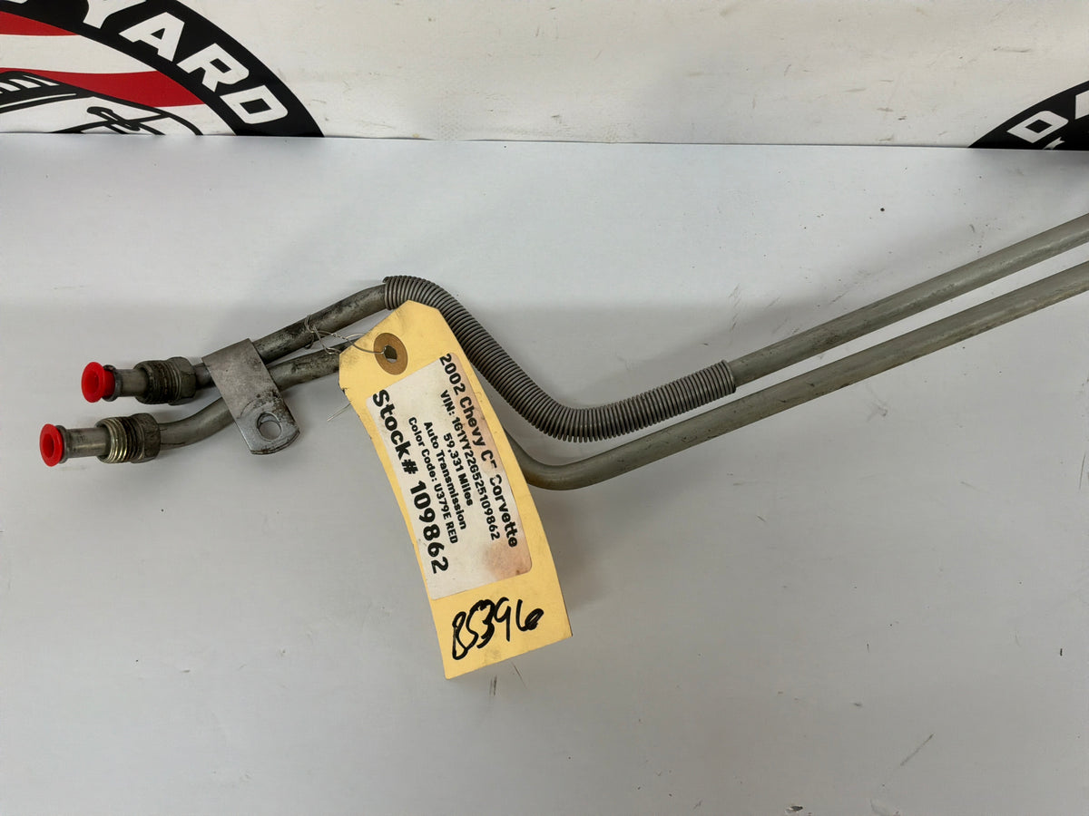 2002 Chevy C5 Corvette Transmission Cooler Lines Hoses Tubes OEM