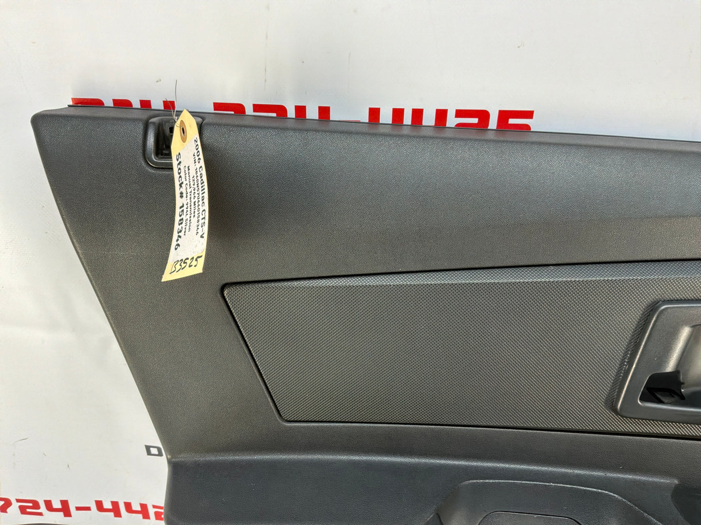 2006 Cadillac CTS-V LH Driver Front Interior Door Panel OEM