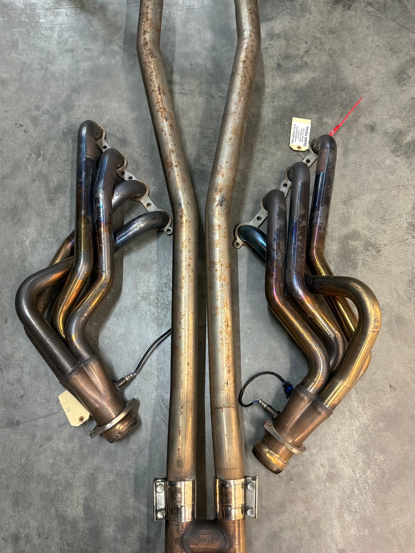 2006 Cadillac CTS-V Kooks Long Tube Headers Corsa Cat Back Exhaust