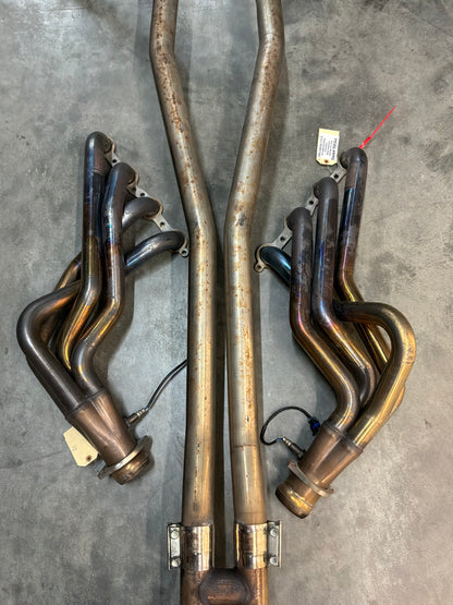 2006 Cadillac CTS-V Kooks Long Tube Headers Corsa Cat Back Exhaust