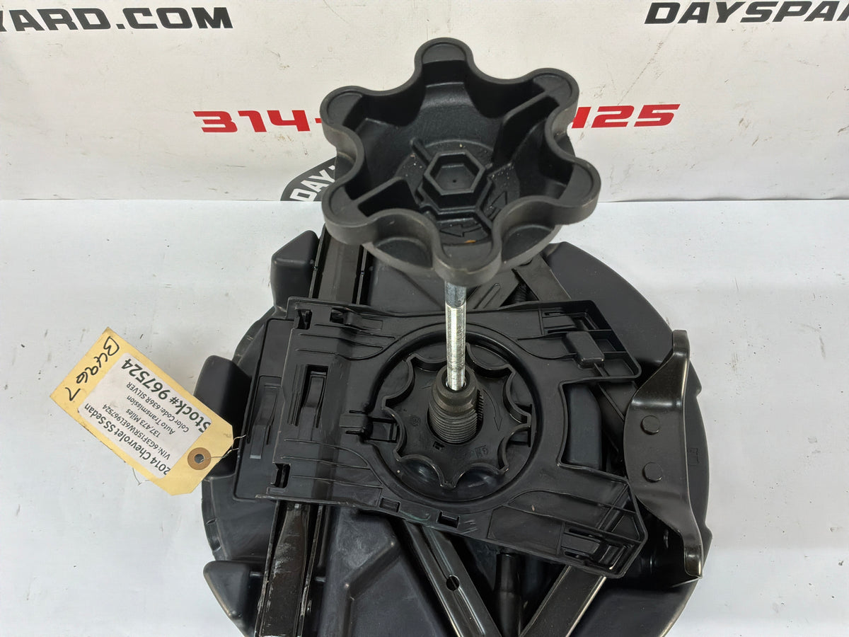 2014 Chevy SS Sedan Spare Wheel Tire Jack Package Tool Kit OEM