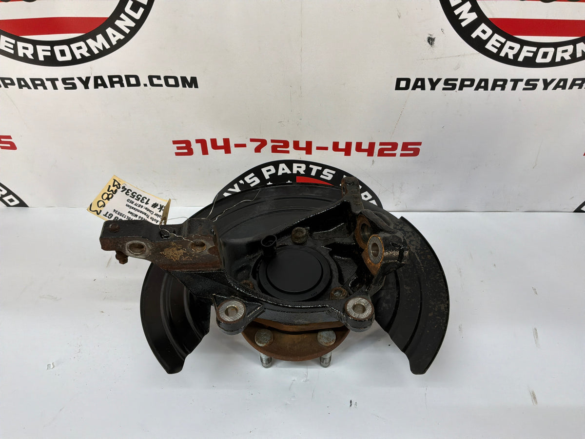 2008 Pontiac G8 GT LH Driver Front Suspension Spindle Knuckle Hub Assembly OEM