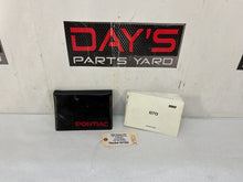 Owners manual - Day's Parts Yard