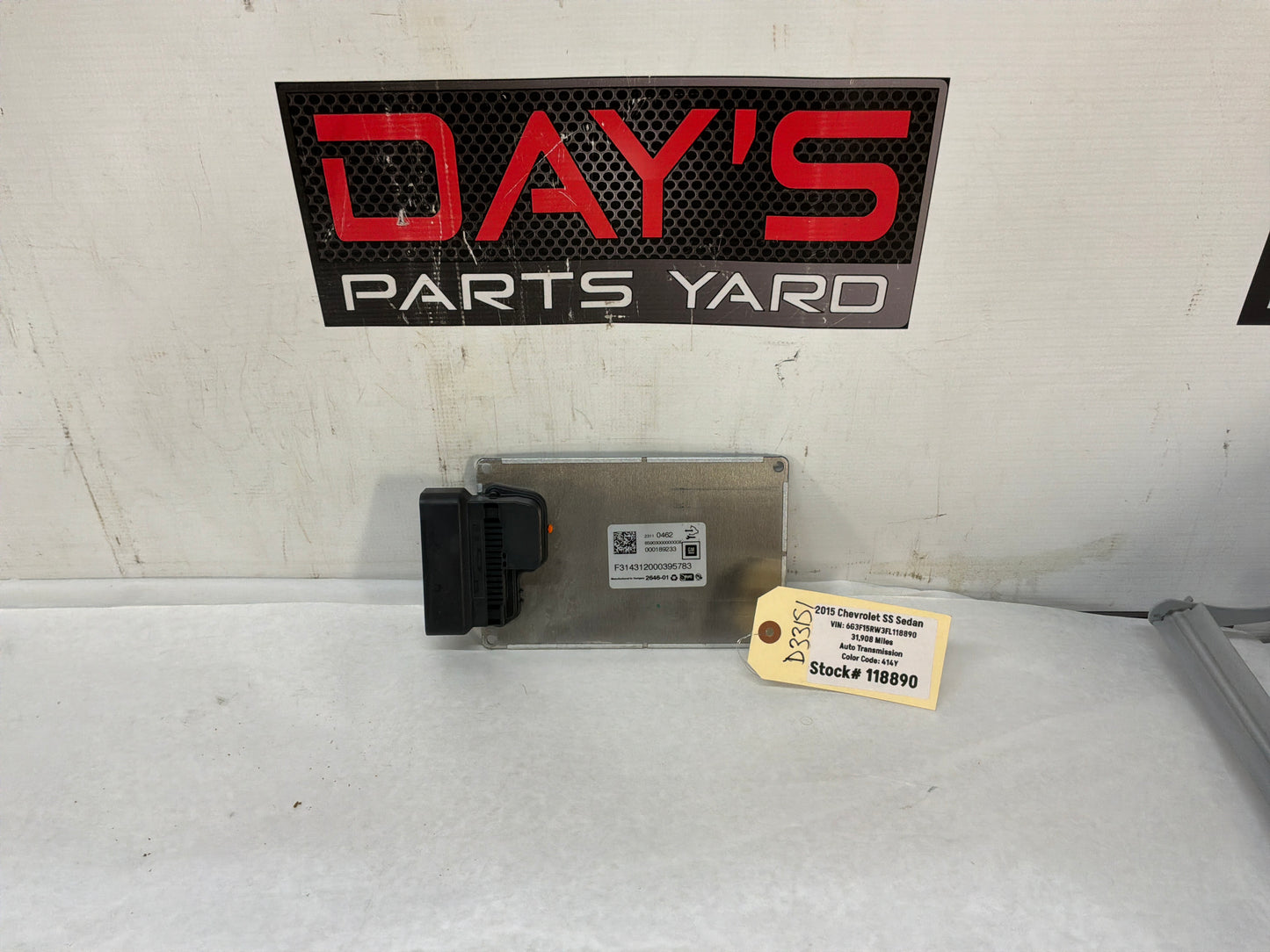 Module - Day's Parts Yard