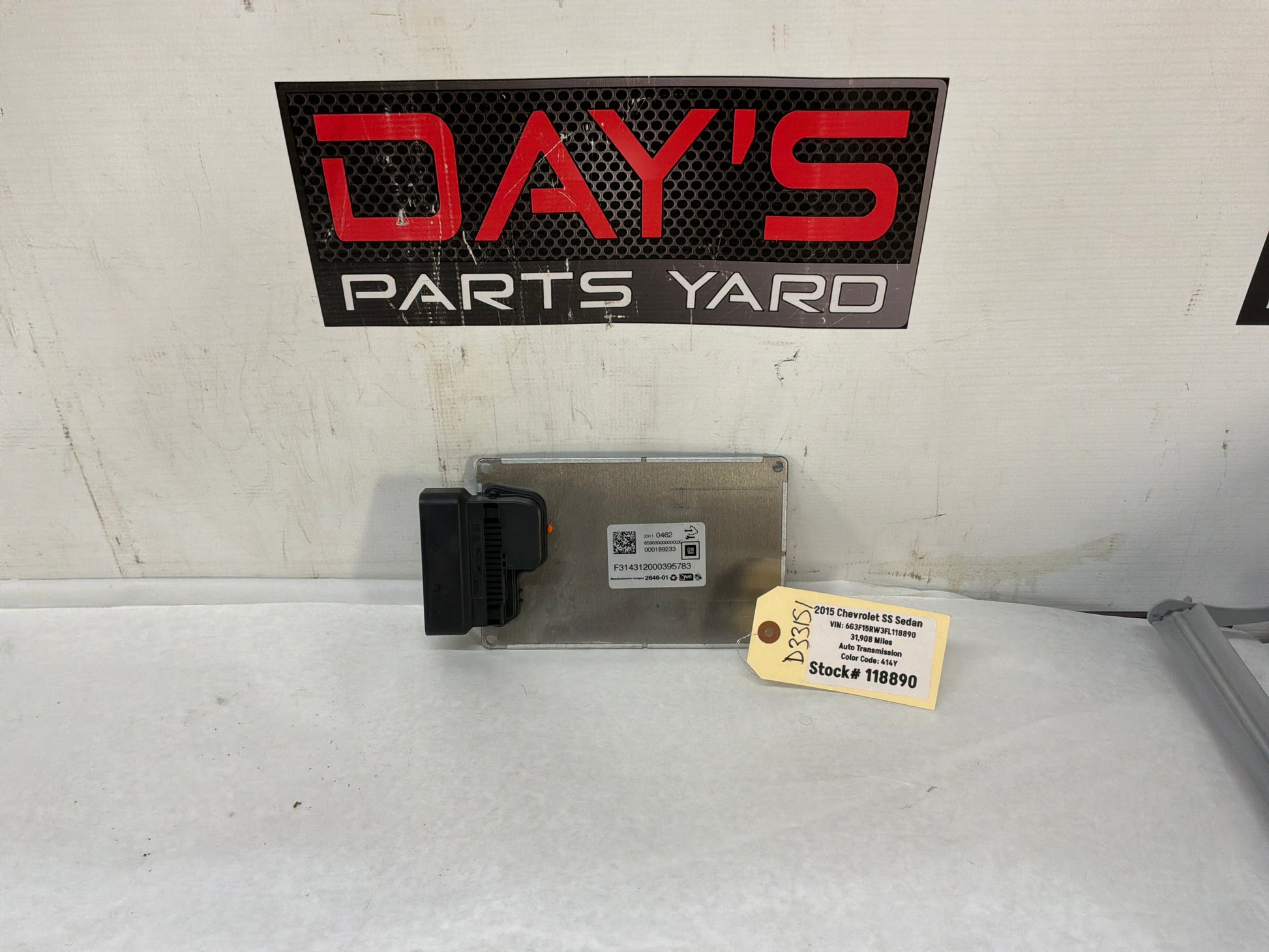 Module - Day's Parts Yard