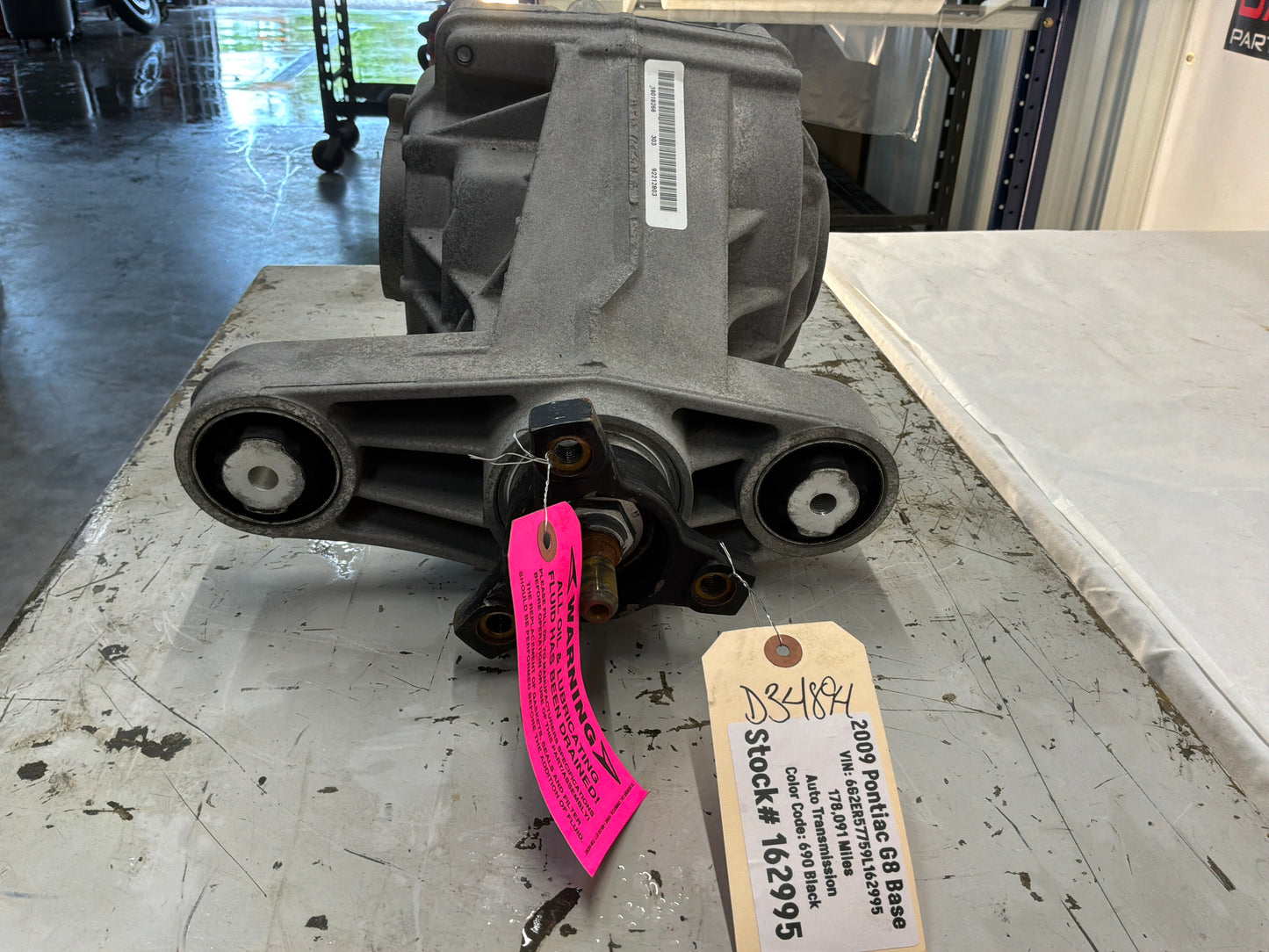 Rear differential - Day's Parts Yard