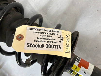 2017 Chevy SS Sedan RH & LH Front Suspension Magnetic Ride Strut Shock Assembly OEM