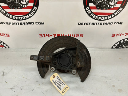 2008 Pontiac G8 Base LH Driver Front Suspension Spindle Knuckle Hub Assembly OEM