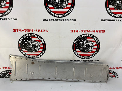 2002 Chevy C5 Corvette Torque Tube Tunnel Cover Shield Reinforcement Panel OEM