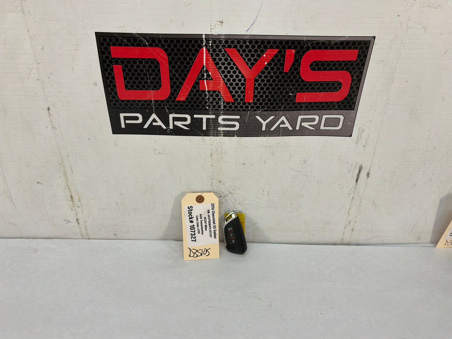 Key fob - Day's Parts Yard