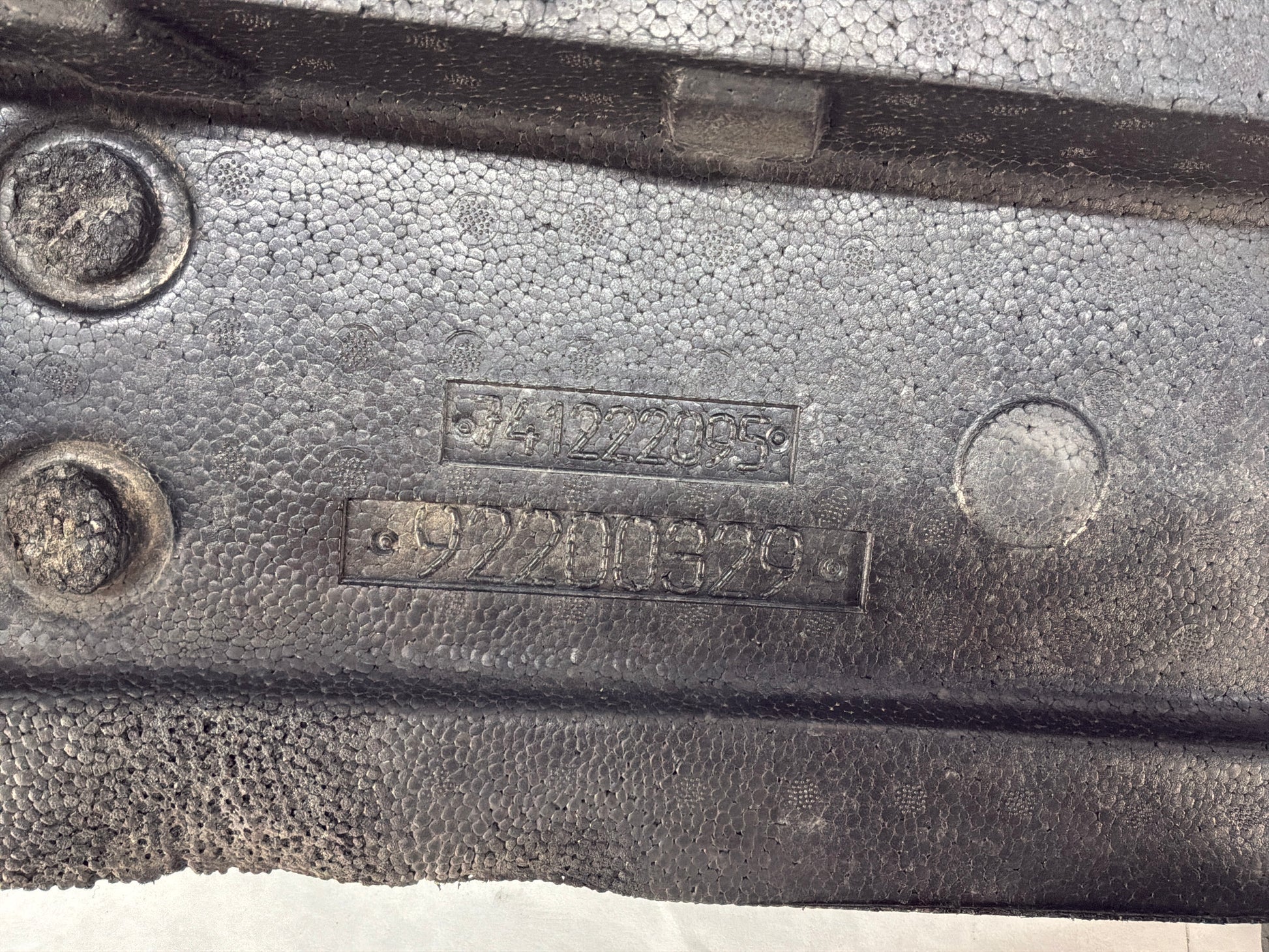 Rear bumper foam - Day's Parts Yard