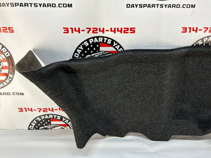 2009 Cadillac CTS-V RH Passenger Interior Quarter Trunk Carpet Felt Liner Trim OEM