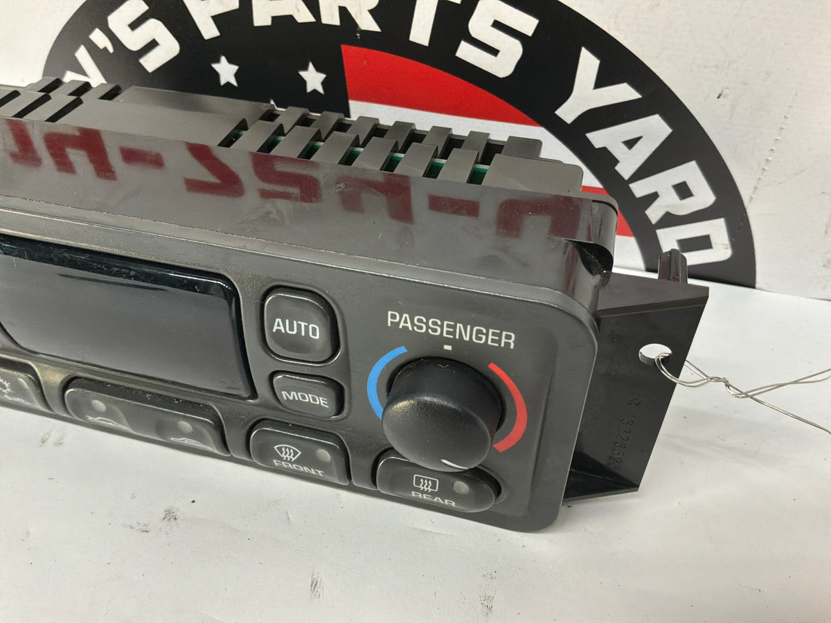 2002 Chevy Corvette Convertible Dual Zone Temperature HVAC Dash Climate Control Unit Switch Panel OEM