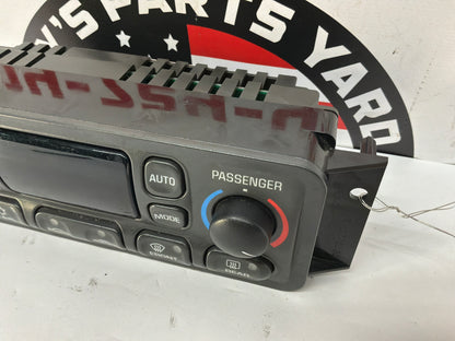 2002 Chevy Corvette Convertible Dual Zone Temperature HVAC Dash Climate Control Unit Switch Panel OEM