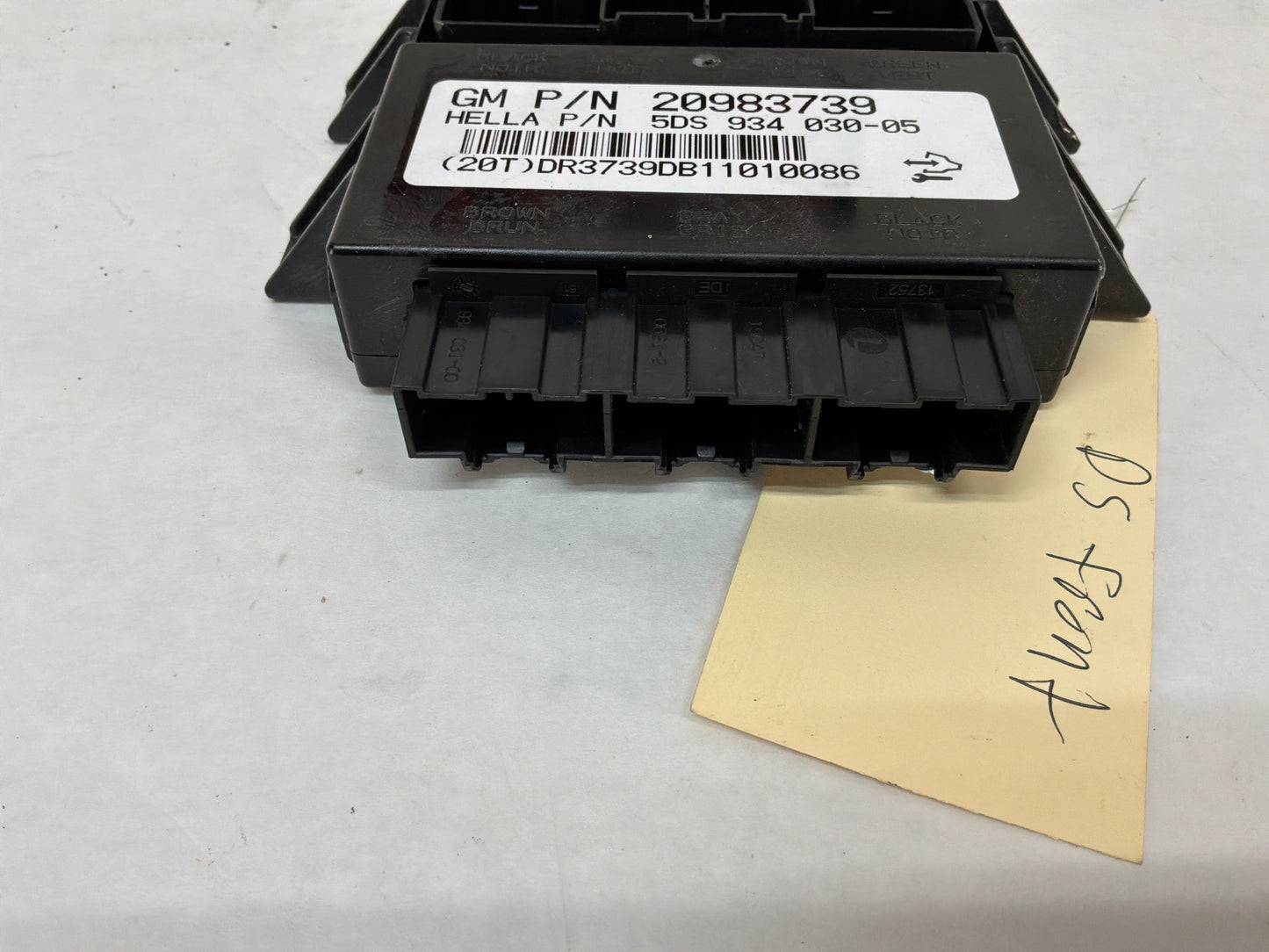2011 Cadillac CTS-V Coupe LH Driver Front Seat Memory Control Module OEM