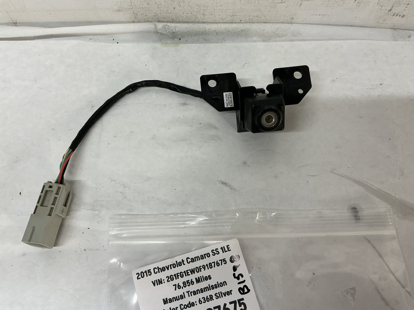 2015 Chevrolet Camaro SS 1LE Rear Back Up Parking Assist Camera OEM