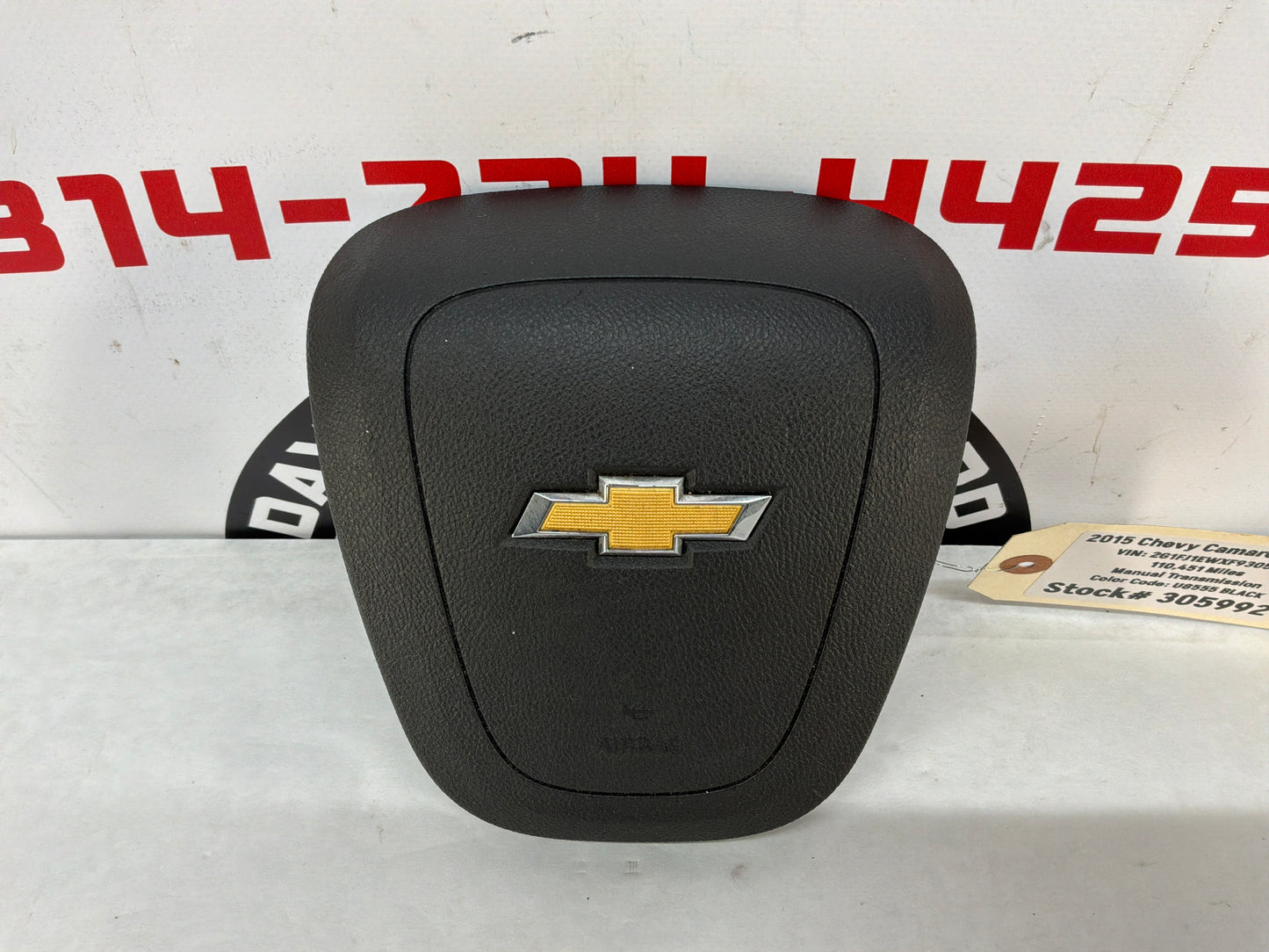 2015 Chevy Camaro SS 1LE Steering Wheel Air Bag Airbag OEM