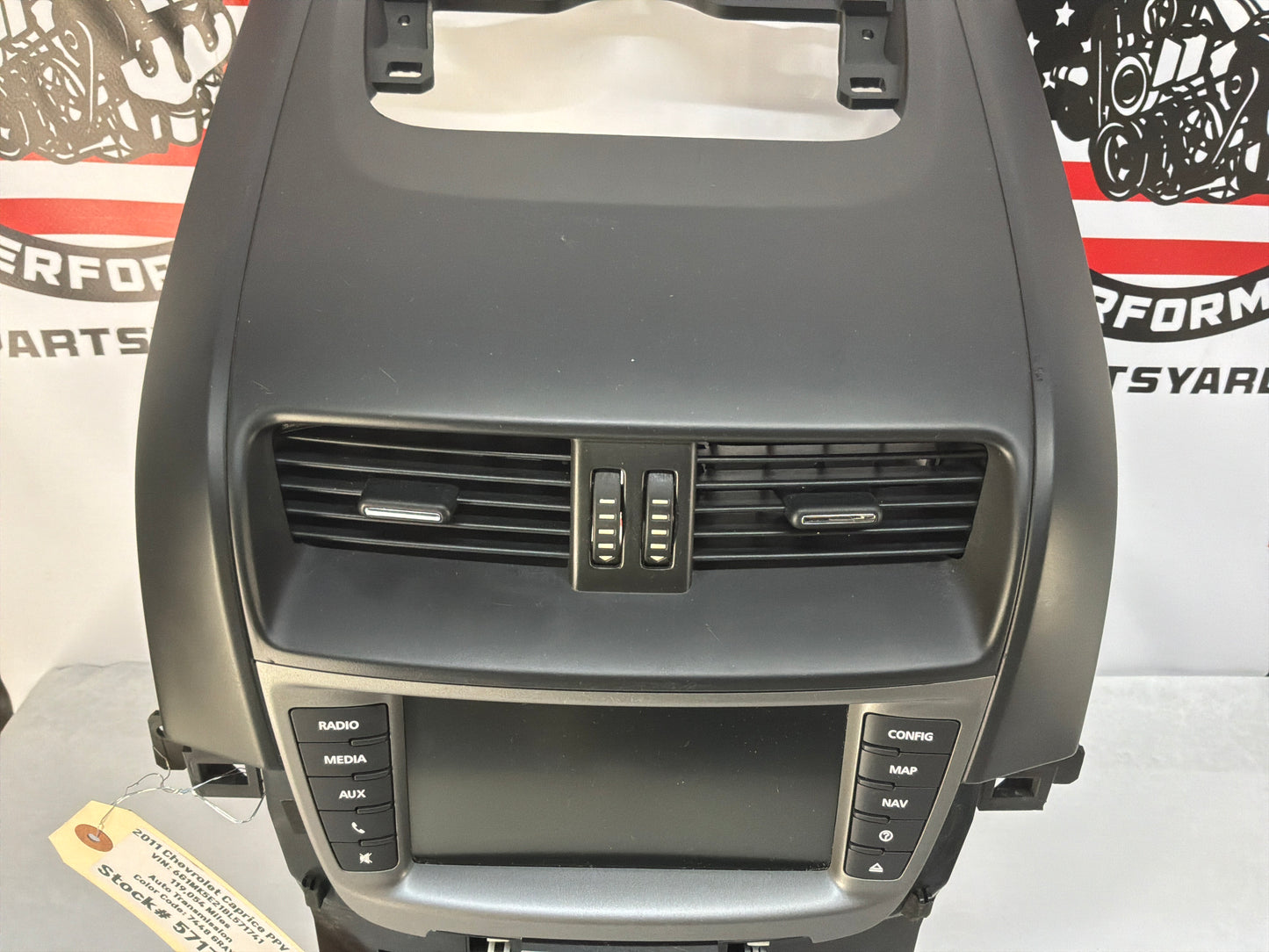 2011 Chevy Caprice PPV Radio Stereo HVAC Temperature Control Panel Unit OEM