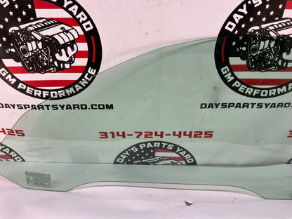 2002 Chevy Corvette Convertible LH Driver Front Door Window Glass OEM