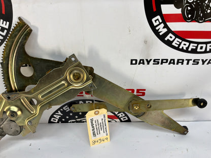 2002 Chevy Camaro Z28 LH Driver Window Regulator Motor OEM