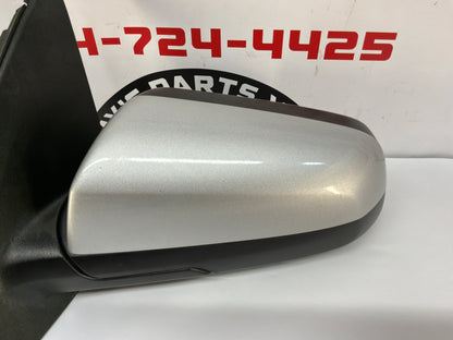 2014 Chevy SS Sedan LH Driver Exterior Mirror w/ Lane Change Assist Black OEM