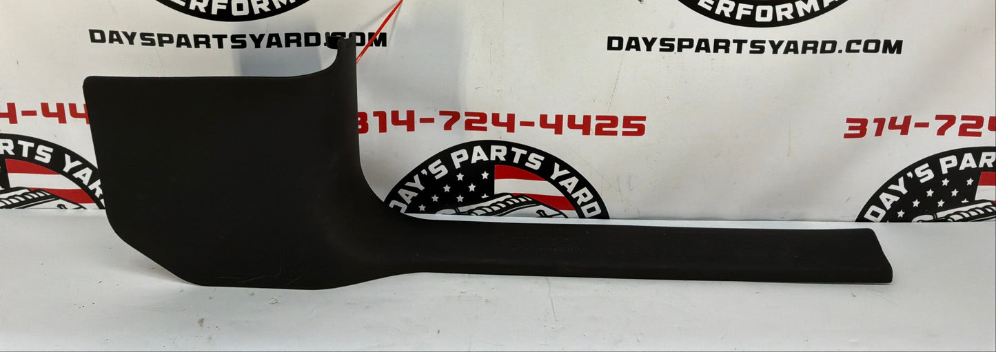 2006 Cadillac CTS-V RH Passenger Front Door Sill Kick Trim Plate Ebony OEM