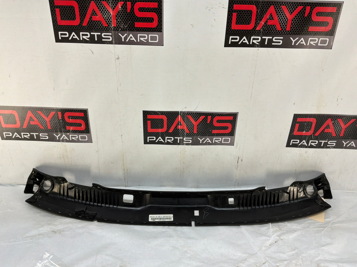 Panel - Day's Parts Yard