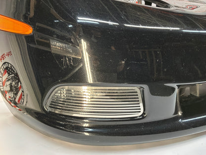 2007 Chevy C6 Corvette Convertible Complete Front Bumper Cover Panel Black OEM