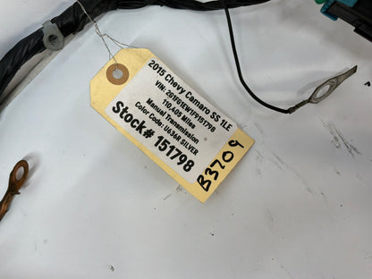 2015 Chevy Camaro SS 1LE Engine Motor Manual Transmission Wiring Wire Harness OEM