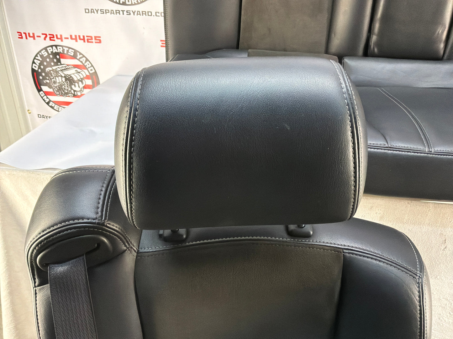 2006 Cadillac CTS-V Seats Fronts & Rears Non Recaro Leather and Suede OEM