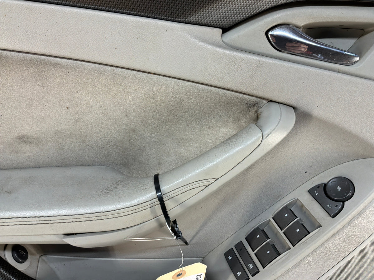 2009 Cadillac CTS-V Titanium LH Driver Front Interior Door Panel Trim OEM