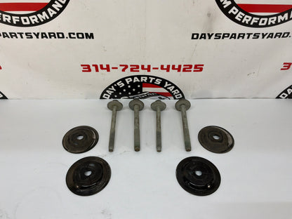 2009 Cadillac CTS-V Rear Suspension Cradle K Member Hardware Bolts Washers OEM