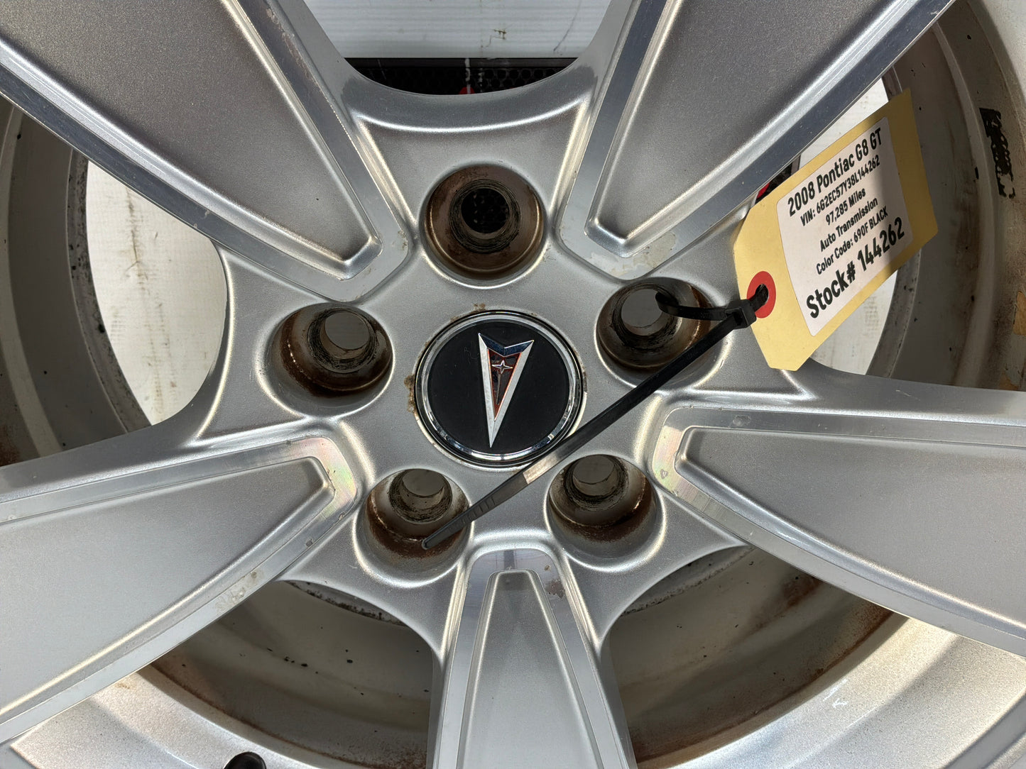 2008 Pontiac G8 GT Factory OEM Wheel 18x8