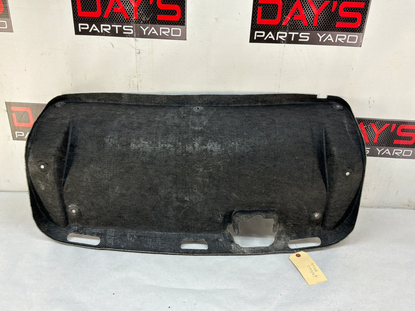 Trunk lid liner - Day's Parts Yard