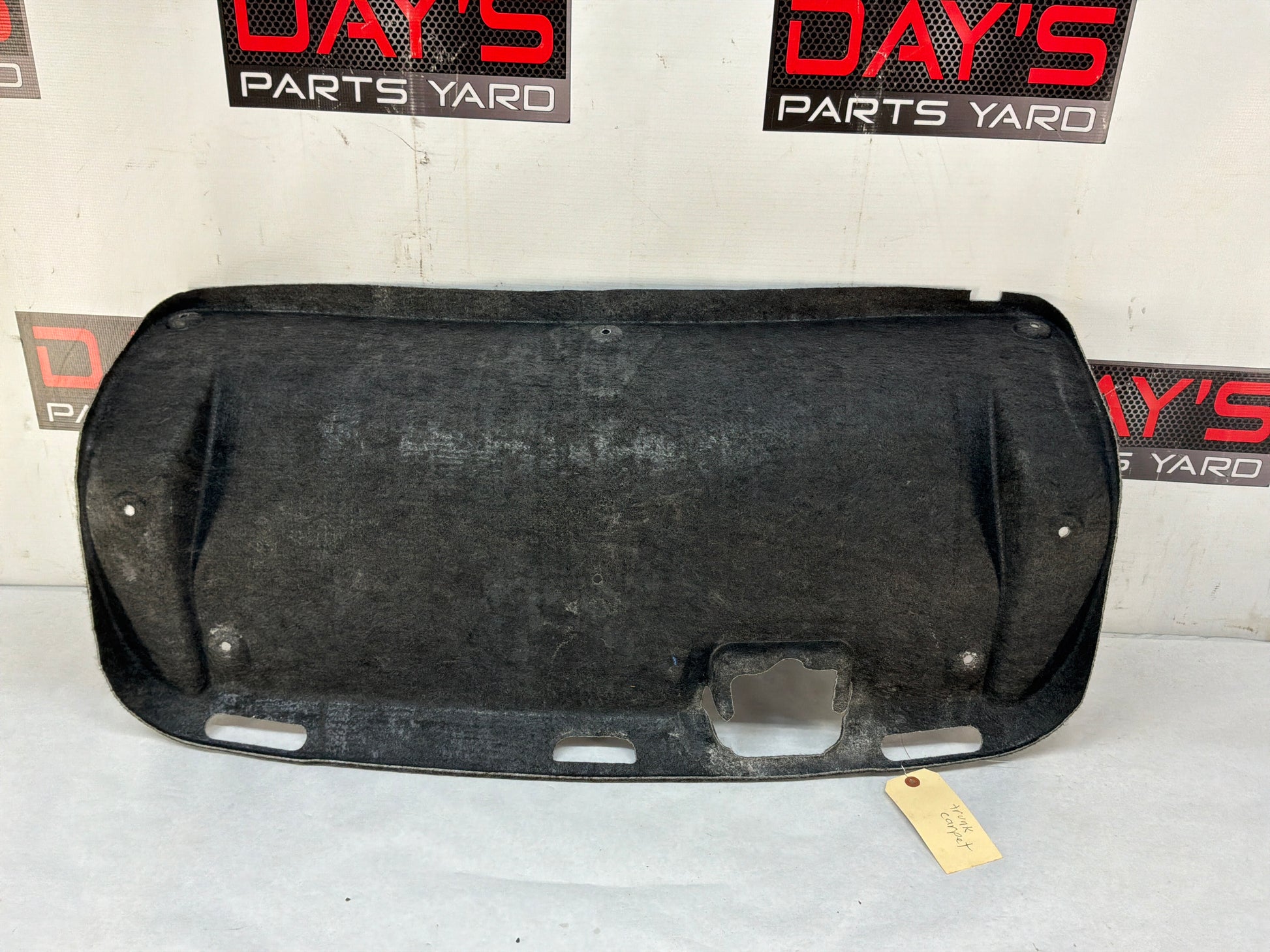 Trunk lid liner - Day's Parts Yard
