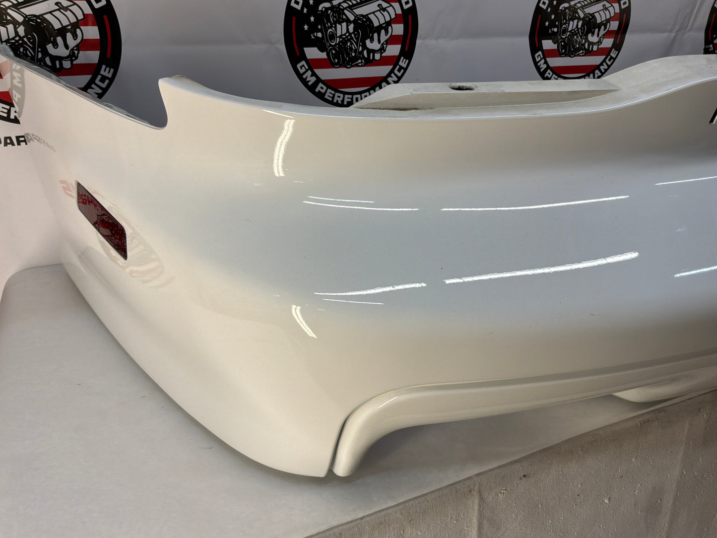 1999 Pontiac Trans Am WS6 Front Bumper White OEM