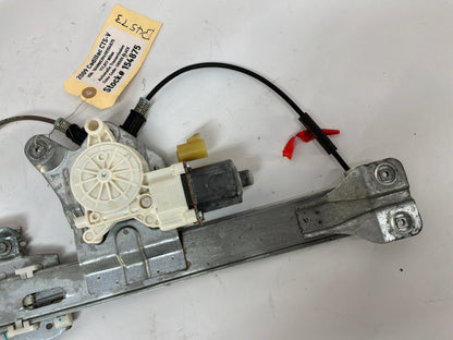 2009 Cadillac CTS-V LH Driver Rear Window Regulator w/ Motor OEM