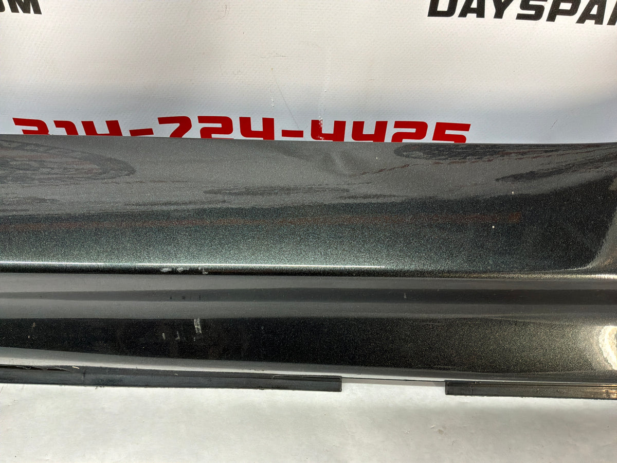 2017 Chevy SS Sedan LH Driver Rocker Molding Side Skirt Panel Trim Gray OEM