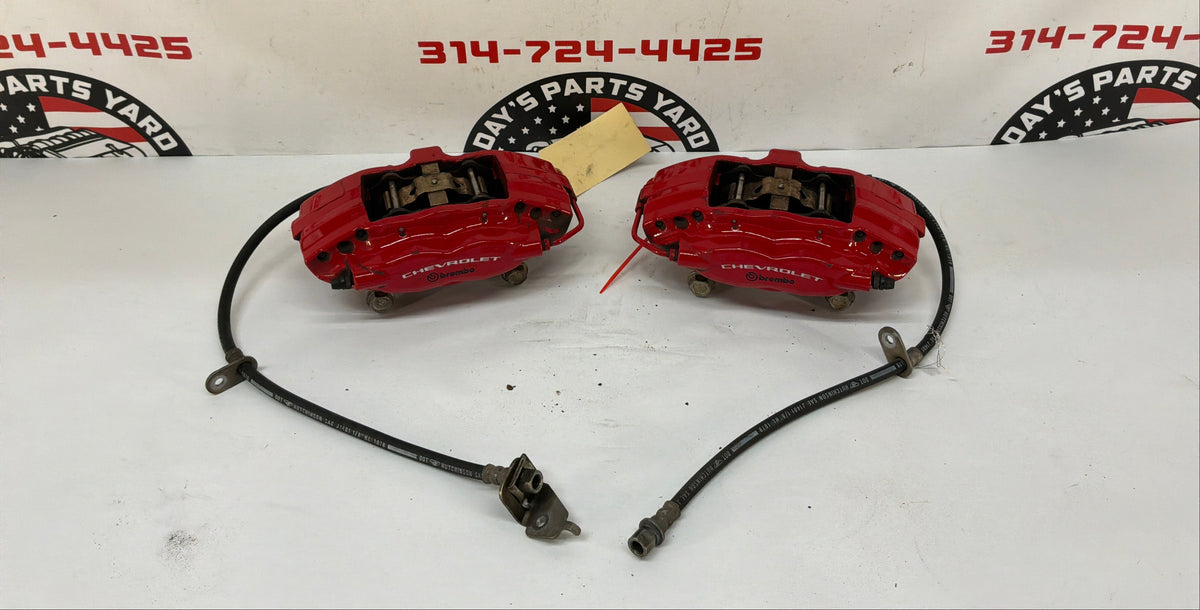 2015 Chevrolet Camaro SS 1LE RH & LH Rear Brembo Brake Calipers