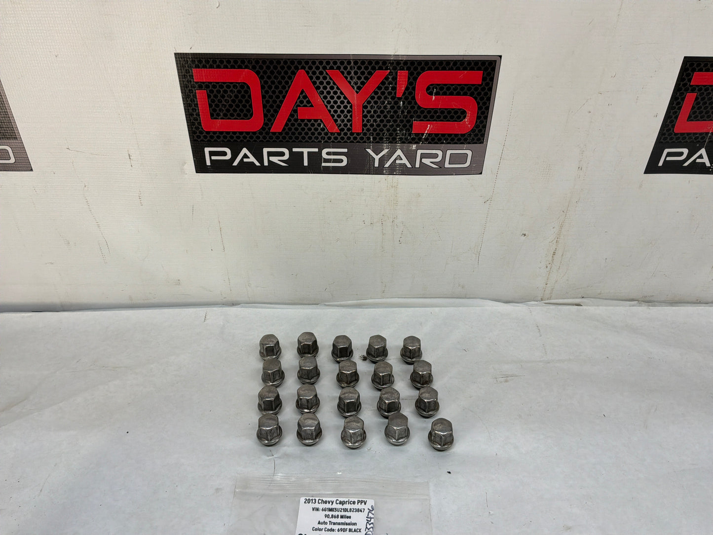 Lug nuts - Day's Parts Yard
