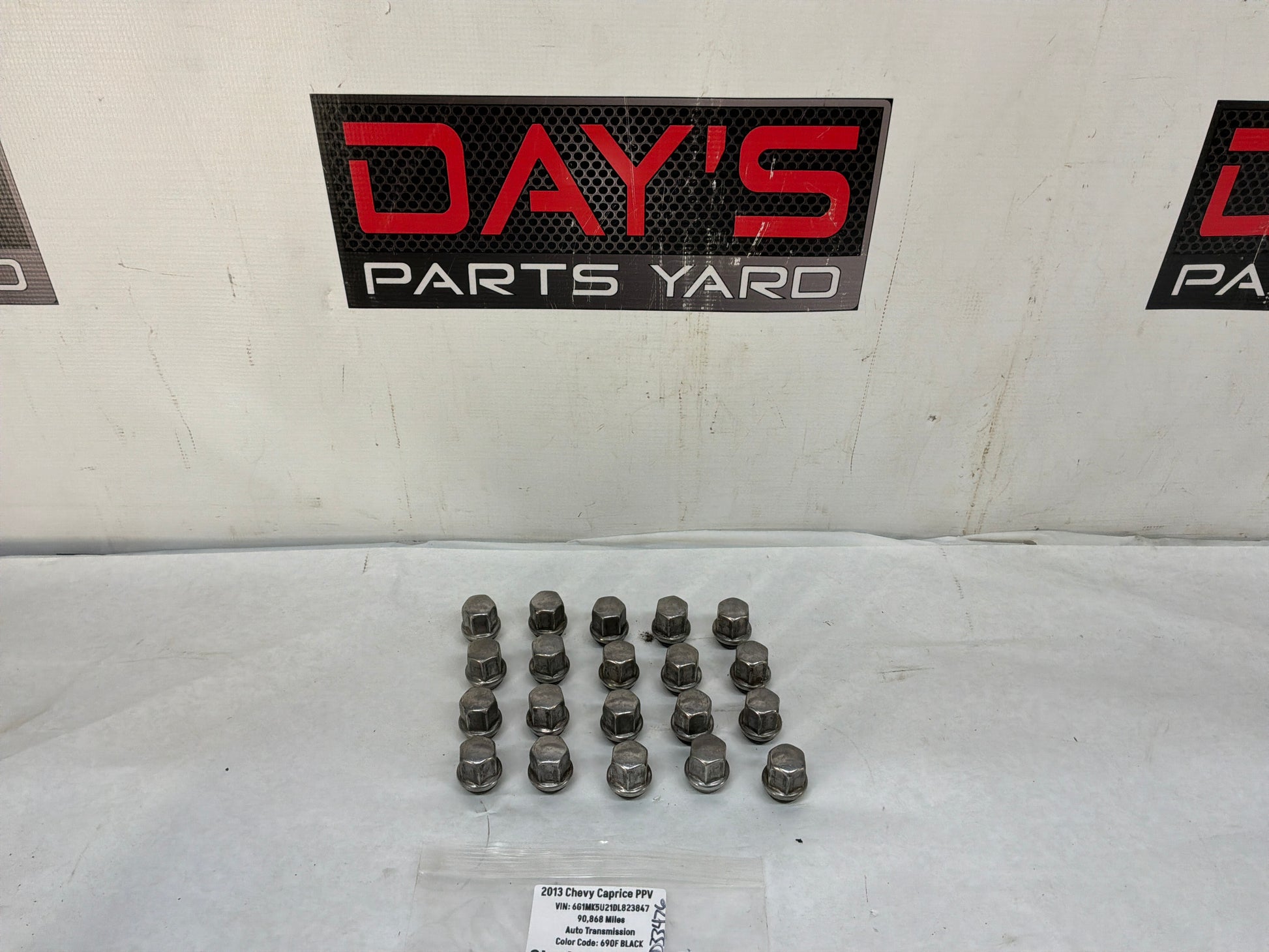 Lug nuts - Day's Parts Yard