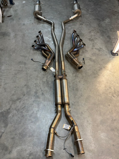 2006 Cadillac CTS-V Kooks Long Tube Headers Corsa Cat Back Exhaust