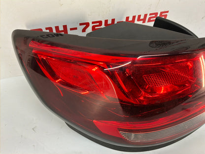 2014 Chevy SS Sedan LH Driver Outer Tail Light Taillight Stop Lamp OEM