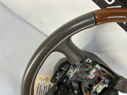 2002 Cadillac Escalade EXT Woodgrain Factory Steering Wheel OEM