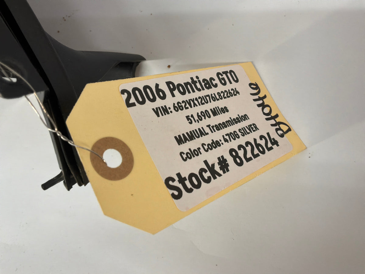 2006 Pontiac GTO RH Passenger Dash End Trim Panel OEM