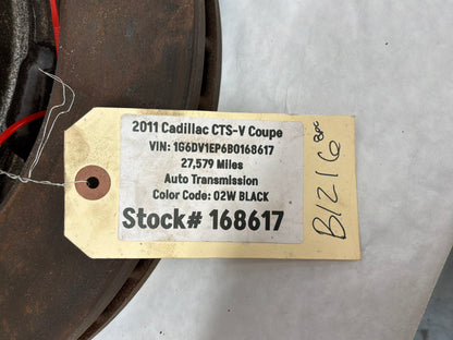 2011 Cadillac CTS-V Coupe Front and Rear Brembo Calipers w/ Rotors OEM
