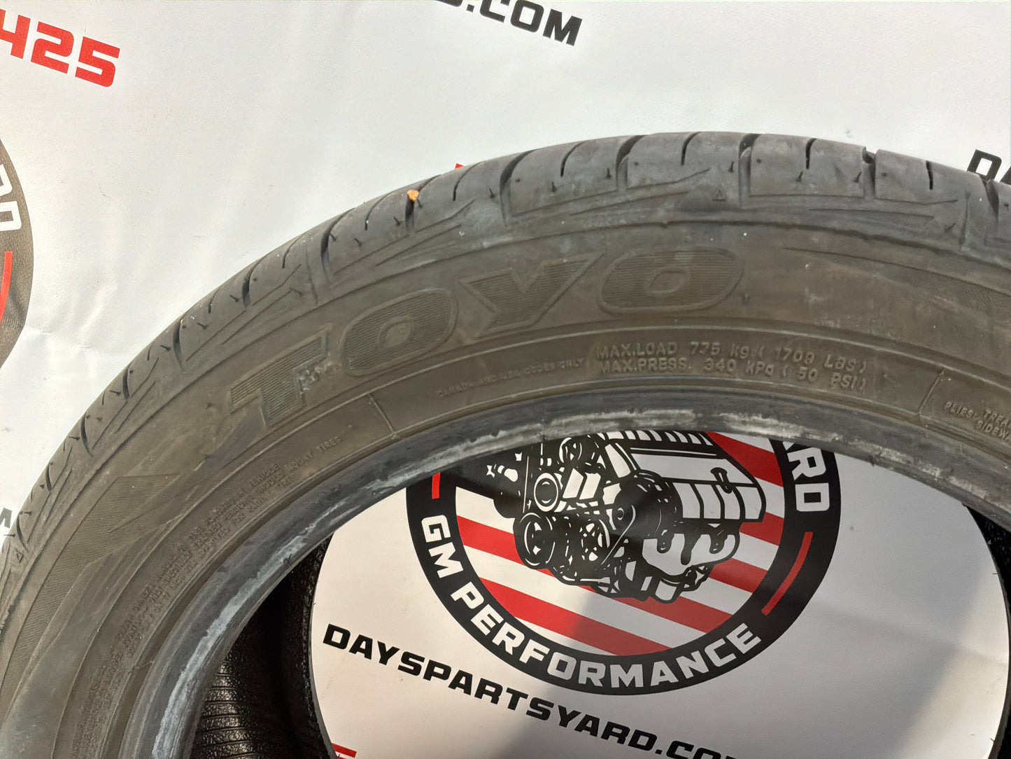 Toyo Exstensa HP Tire 245/45/17 Set of 4