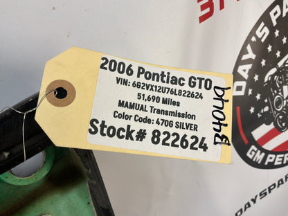 2006 Pontiac GTO LH Driver Front Interior Door Panel Trim OEM